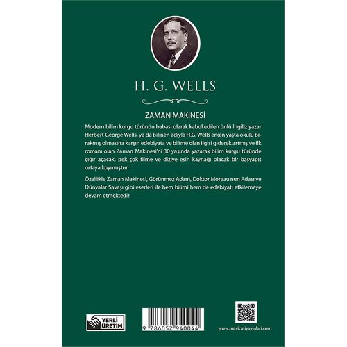 Zaman Makinesi - H.G. Wells - Maviçatı (Dünya Klasikleri)