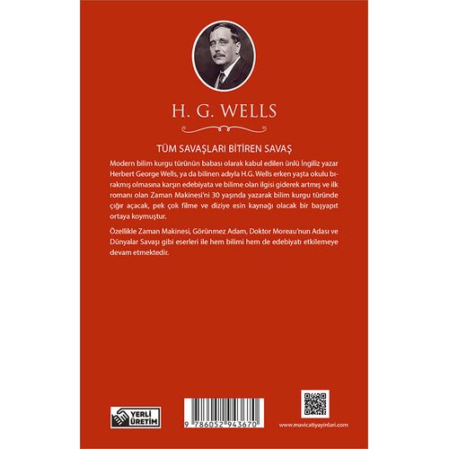 Tüm Savaşları Bitiren Savaş - H.G. Wells - Maviçatı (Dünya Klasikleri)