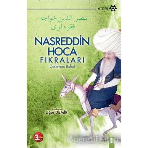 Nasreddin Hoca Fıkraları 3. Kitap - Bahai - Yeditepe Yayınevi