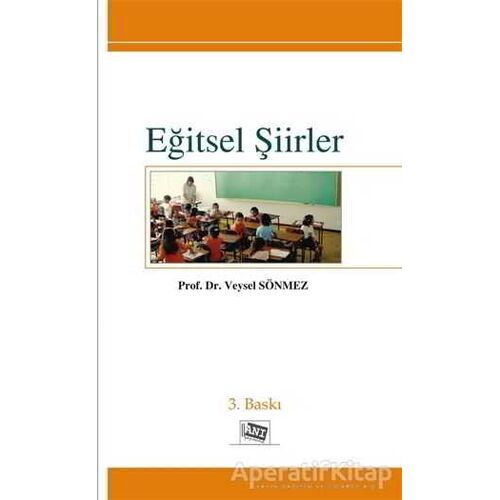 Eğitsel Şiirler - Veysel Sönmez - Anı Yayıncılık