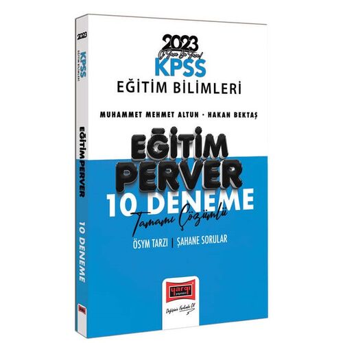 Yargı 2023 KPSS Eğitim Bilimleri Eğitimperver Tamamı Çözümlü 10 Deneme