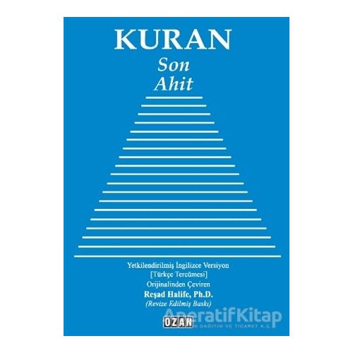 Kuran - Son Ahit - Reşad Halife - Ozan Yayıncılık