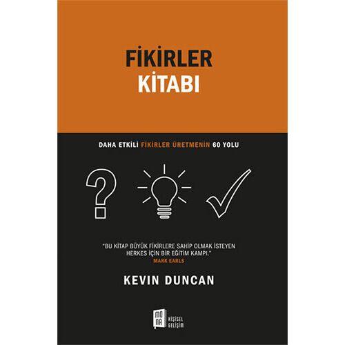 Fikirler Kitabı - Kevin Duncan - Mona Kitap