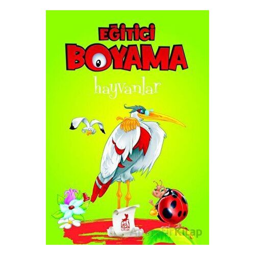 Eğitici Öğretici Boyama - Hayvanlar - Kolektif - Ren Çocuk