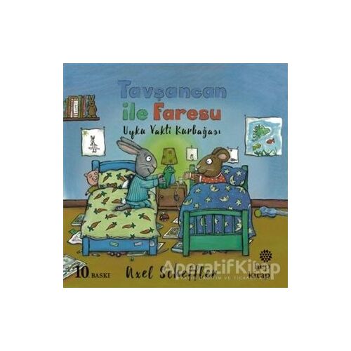 Tavşancan ile Faresu: Uyku Vakti Kurbağası - Axel Scheffler - Hep Kitap