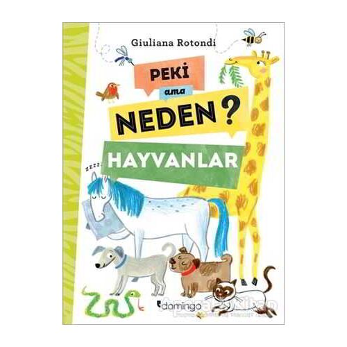 Peki Ama Neden? - Hayvanlar - Giuliana Rotondi - Domingo Yayınevi