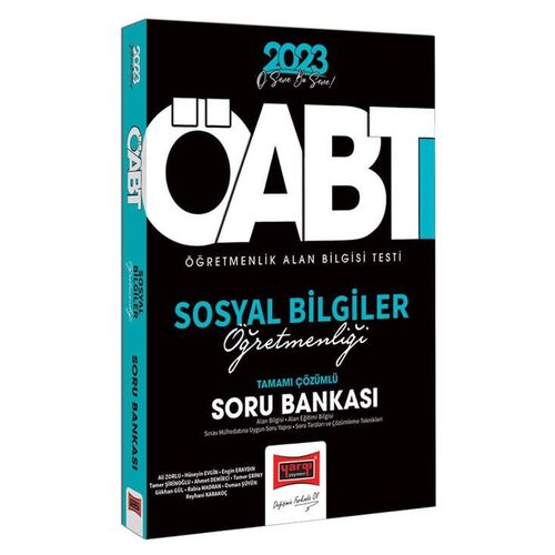 Yargı 2023 KPSS ÖABT Sosyal Bilgiler Öğretmenliği Tamamı Çözümlü Soru Bankası