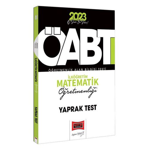 Yargı 2023 KPSS ÖABT İlköğretim Matematik Öğretmenliği Çek Kopart Yaprak Test