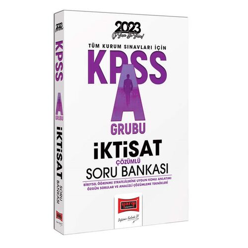 Yargı 2023 KPSS A Grubu İktisat Tamamı Çözümlü Soru Bankası