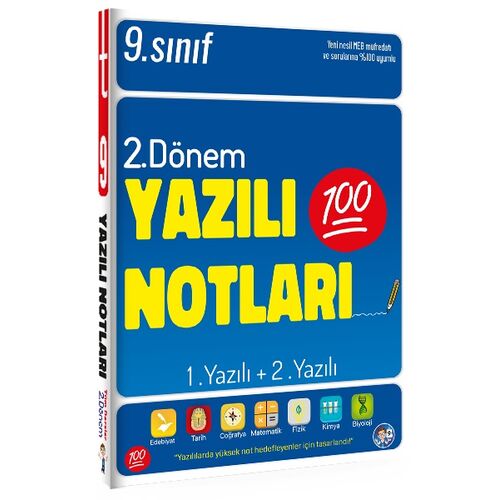 Tonguç Akademi 9. Sınıf Yazılı Notları 2. Dönem 1 ve 2. Yazılı