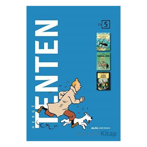 Tenten - Cilt 5 (Ciltli) - Herge - Alfa Yayınları
