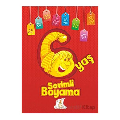 Sevimli Boyama 6 Yaş - Kolektif - Ren Çocuk