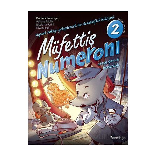 Müfettiş Numeroni 2 - Altın Peruk Hırsızlığı - Daniela Lucangeli - Domingo Yayınevi