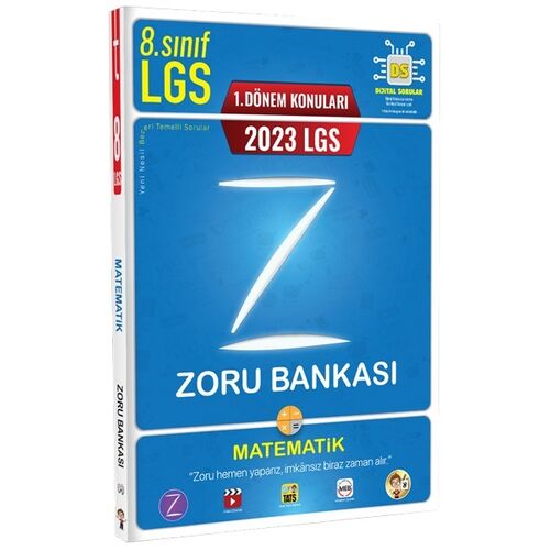 Tonguç Akademi 2023 8. Sınıf LGS 1. Dönem Matematik Zoru Bankası