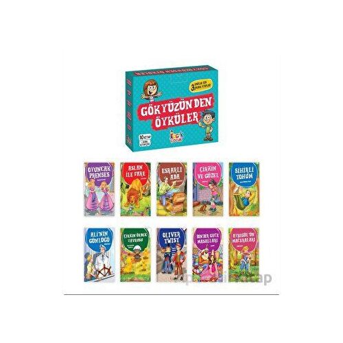 Gökyüzünden Öyküler (10 Kitap + Soru Kitapçığı) - Kolektif - Bıcırık Yayınları
