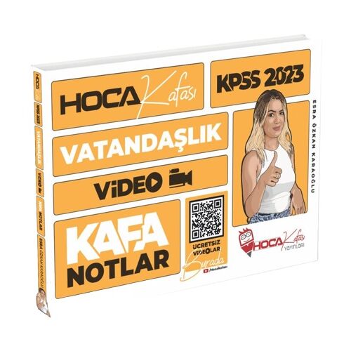 Hoca Kafası 2023 KPSS Vatandaşlık Video Kafa Notlar - Esra Özkan Karaoğlu