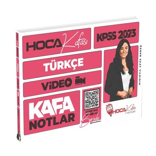 Hoca Kafası 2023 KPSS Türkçe Video Kafa Notlar - Öznur Saat Yıldırım