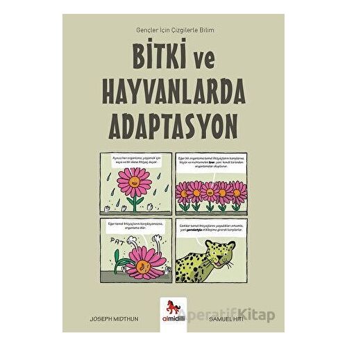 Bitki ve Hayvanlarda Adaptasyon - Gençler İçin Çizgilerle Bilim - Joseph Midthun - Almidilli