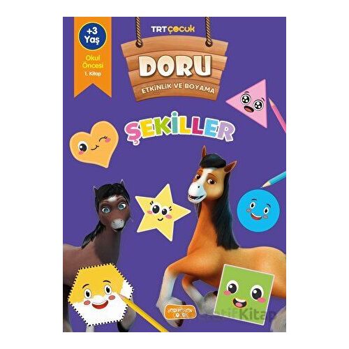 Doru Etkinlik ve Boyama - Şekiller - Kolektif - Yediveren Çocuk