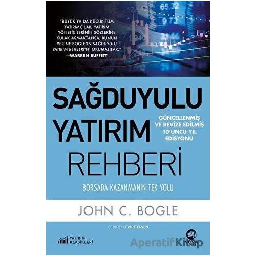 Sağduyulu Yatırım Rehberi - John C. Bogle - Nova Kitap