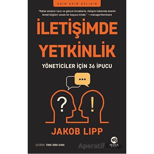 İletişimde Yetkinlik - Jakob Lipp - Nova Kitap