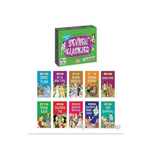 Çocuklar için Sevilen Klasikler (10 Kitap + Soru Kitapçığı) - Kolektif - Bıcırık Yayınları