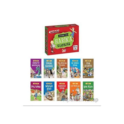 Çocuklar için Harika Klasikler (10 Kitap + Soru Kitapçığı) - Kolektif - Bıcırık Yayınları