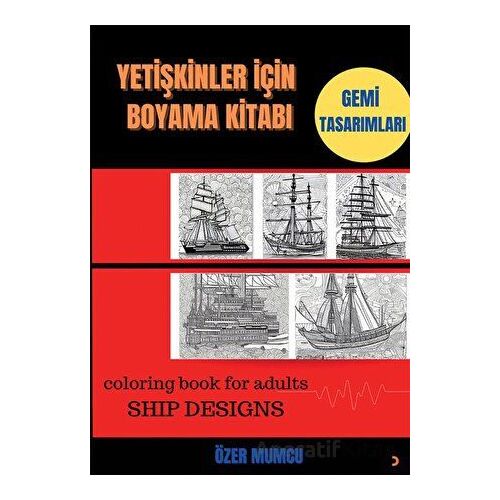 Yetişkinler için Boyama Kitabı - Özer Mumcu - Cinius Yayınları