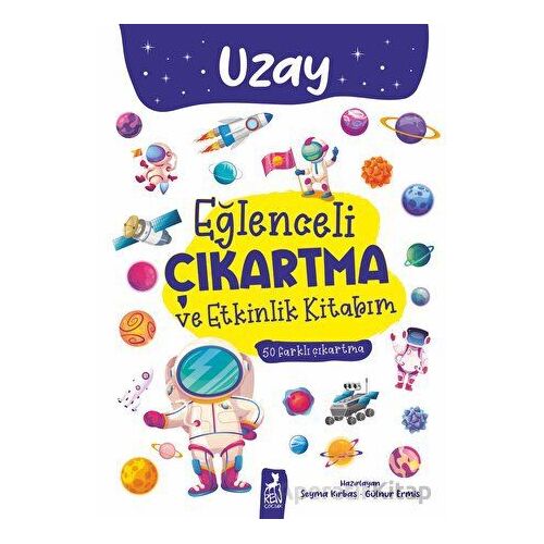 Eğlenceli Çıkartma ve Etkinlik Kitabım - Uzay - Kolektif - Ren Çocuk
