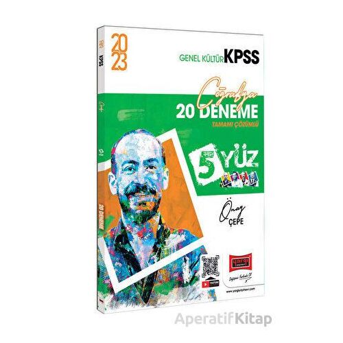 Yargı 2023 KPSS 5Yüz Coğrafya Tamamı Çözümlü 20 Deneme