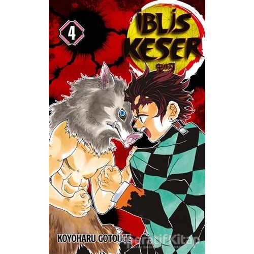 İblis Keser 4. Cilt - Koyoharu Gotouge - Gerekli Şeyler Yayıncılık