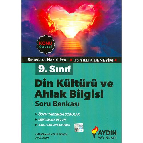 9.Sınıf Din Kültürü ve Ahlak Bilgisi Konu Özetli Soru Bankası Aydın Yayınları