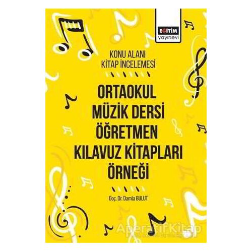 Ortaokul Müzik Dersi Öğretmen Kılavuz Kitapları Örneği