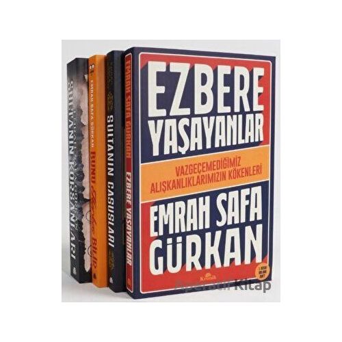 Emrah Safa Gürkan Seti (4 Kitap) - Emrah Safa Gürkan - Kronik Kitap