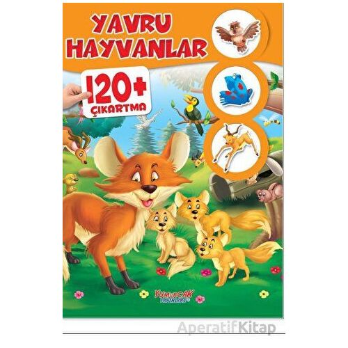 Yavru Hayvanlar 120+ Çıkartma - Kolektif - Yumurcak Yayınları