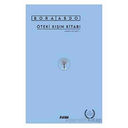 Öteki Kışın Kitabı - Bora Abdo - Aylak Adam Kültür Sanat Yayıncılık