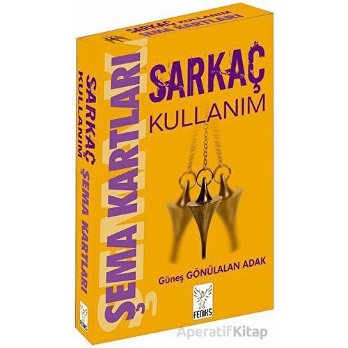 Sarkaç Kullanım Şema Kartları Kutulu 52 Kart - Güneş Gönülalan Adak - Feniks Yayınları