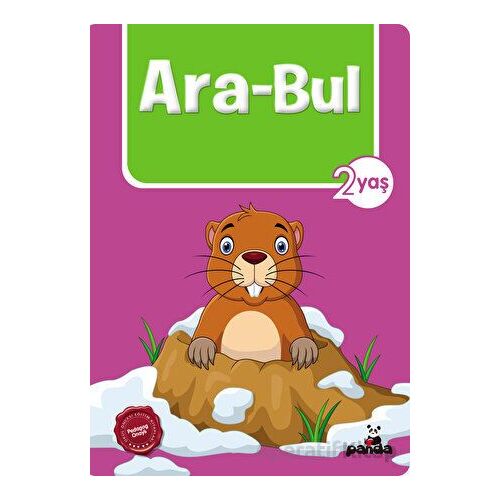 2 Yaş Ara-Bul - Afife Çoruk - Beyaz Panda Yayınları