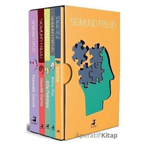 Sigmund Freud Seti - 5 Kitap Takım - Sigmund Freud - Olimpos Yayınları