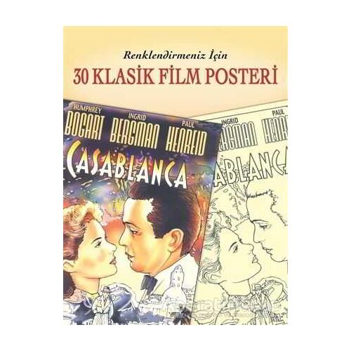 30 Klasik Film Posteri - Kolektif - Maya Kitap