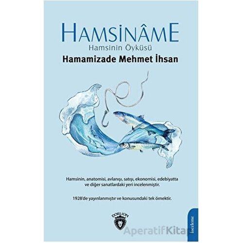 Hamsiname Hamsinin Öyküsü - Hamamizade Mehmet İhsan - Dorlion Yayınları