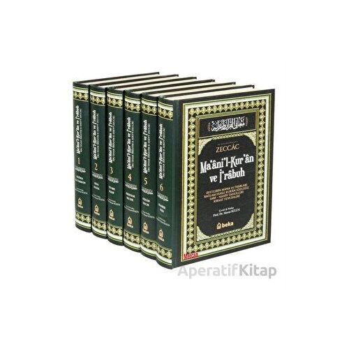 Maanil-Kuran ve İRabuh Seti - Zeccac Tefsiri - 6 Kitap Takım