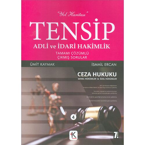 Tensip 4 Ceza Hukuku Çözümlü Çıkmış Sorular Kuram Kitap