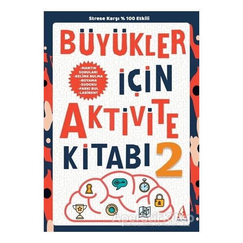 Büyükler İçin Aktivite Kitabı 2 - Kolektif - Arunas Yayıncılık