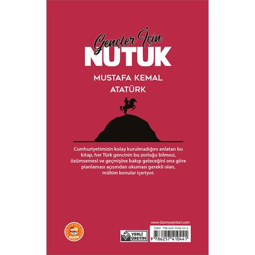 Gençler İçin NUTUK - Mustafa Kemal Atatürk - Biom Yayınları