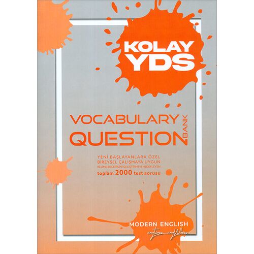 Kolay YDS Vocabulary Question Bank Modern English