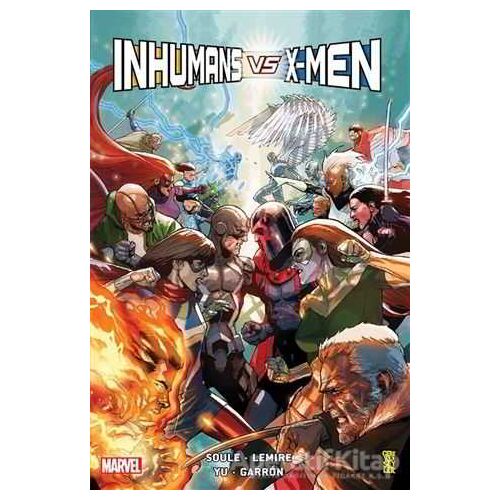 Inhumans vs X-Men - Charles Soule - Gerekli Şeyler Yayıncılık