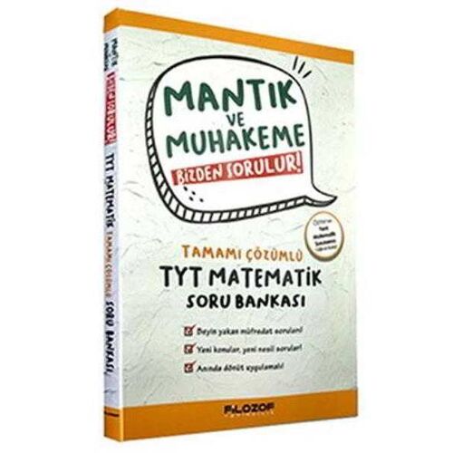 TYT Mantık ve Muhakeme Çözümlü Matematik Soru Bankası Filozof Yayınları