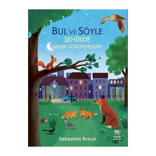Bul ve Söyle - Şehirde Neler Görüyorsun? - Sebastien Braun - İthaki Çocuk Yayınları