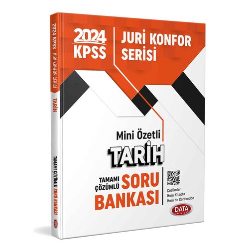 2024 KPSS Tarih Tamamı Sınava Hazırlık Jüri Konfor Serisi Data Yayınları